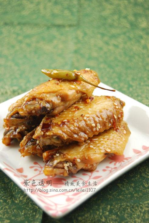 醉酒椒麻口水鸡翅的做法(凉菜)